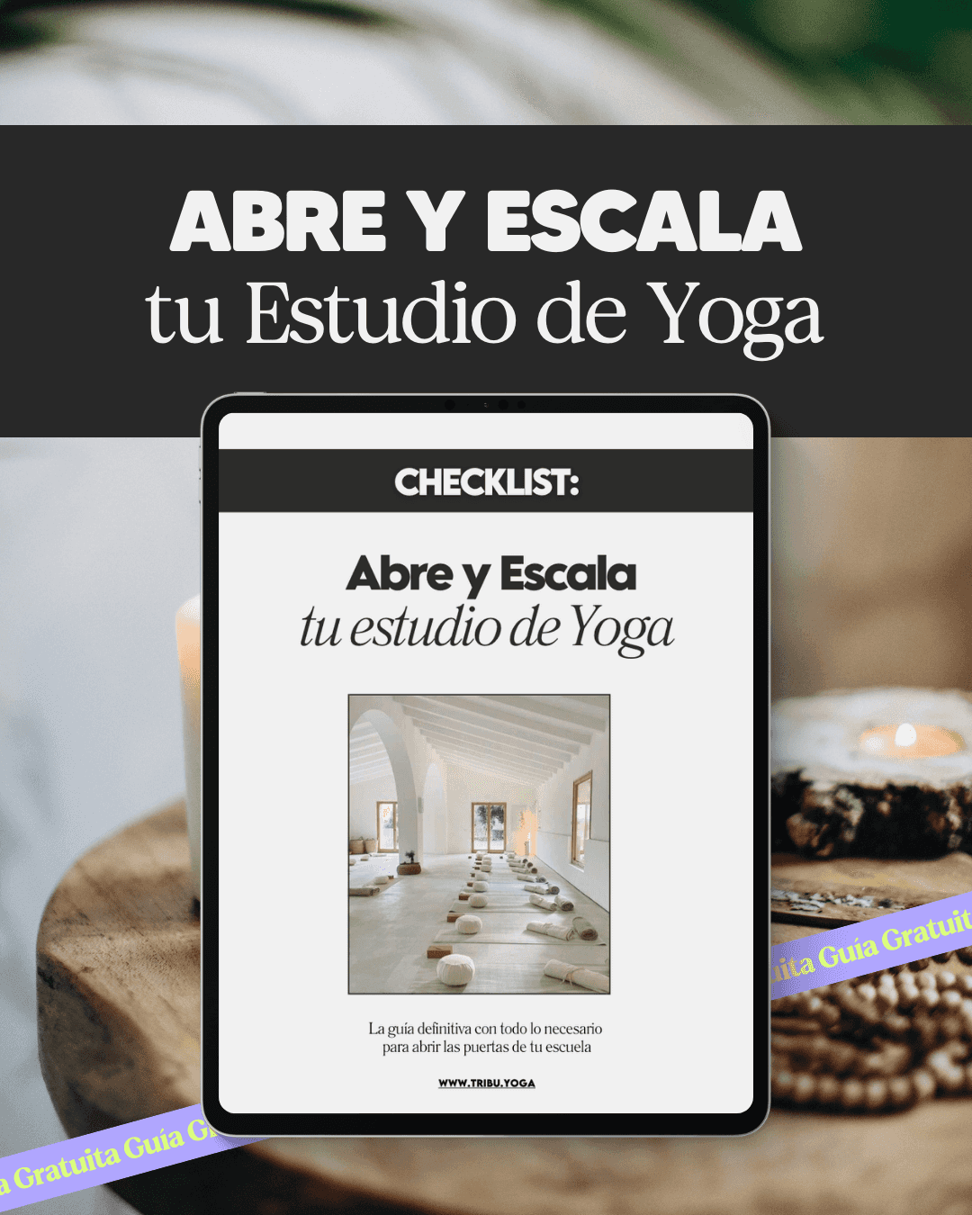 Guía descargable: Checklist para abrir tu escuela de yoga