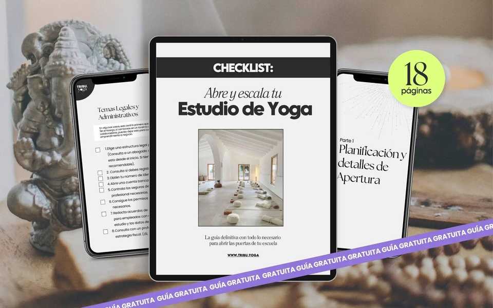 Guía descargable: Checklist para abrir tu escuela de yoga