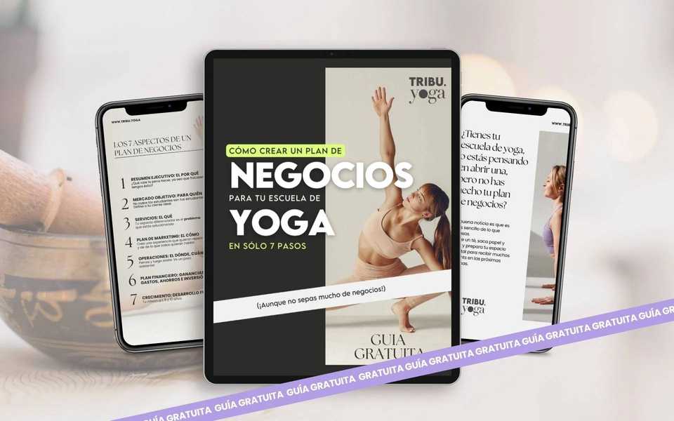 Guía descargable: Plan de negocios para tu escuela de yoga
